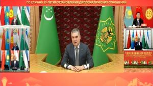 Hytaýyň we Orta Aziýa ýurtlarynyň Diplomatik gatnaşyklarynyň ýola goýulmagynyň 30 ýyllygy