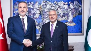 ترک وزیر خارجہ کی پاکستانی ہم منصب سے ملاقات