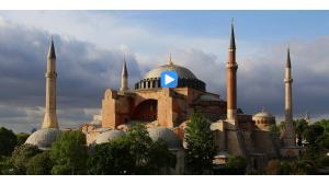 Lenyűgöző  szépségével a törökországi  Hagia Sophia