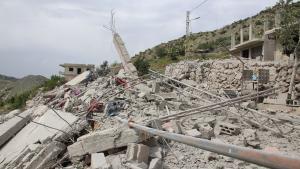 لبنان پر اسرائیلی فضائی حملہ، 6 افراد زخمی