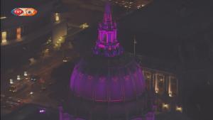 EEUU enciende las luces de color morado para homenajear a Prince