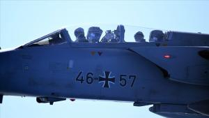 Aerei Eurofighter Typhoon del Regno Unito sono in Polonia
