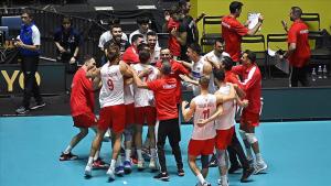 Türkiyenin kişilərdən ibarət milli voleybol komandası Serbiyanı məğlub edib