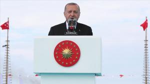 Президент Режеп Тайып Ердоған Самсунда жастарға үн қатты
