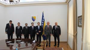 Džaferović i Hasimoglu o planovima turskog Koc Holdinga za ulazak na tržište BiH