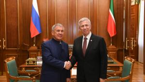 Tatarstan Räise Änkara mêrın qabul itte