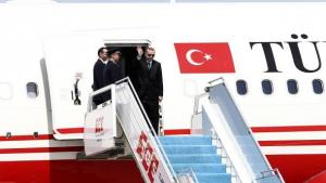 Erdogan sajtótájékoztatója a francia látogatása előtt