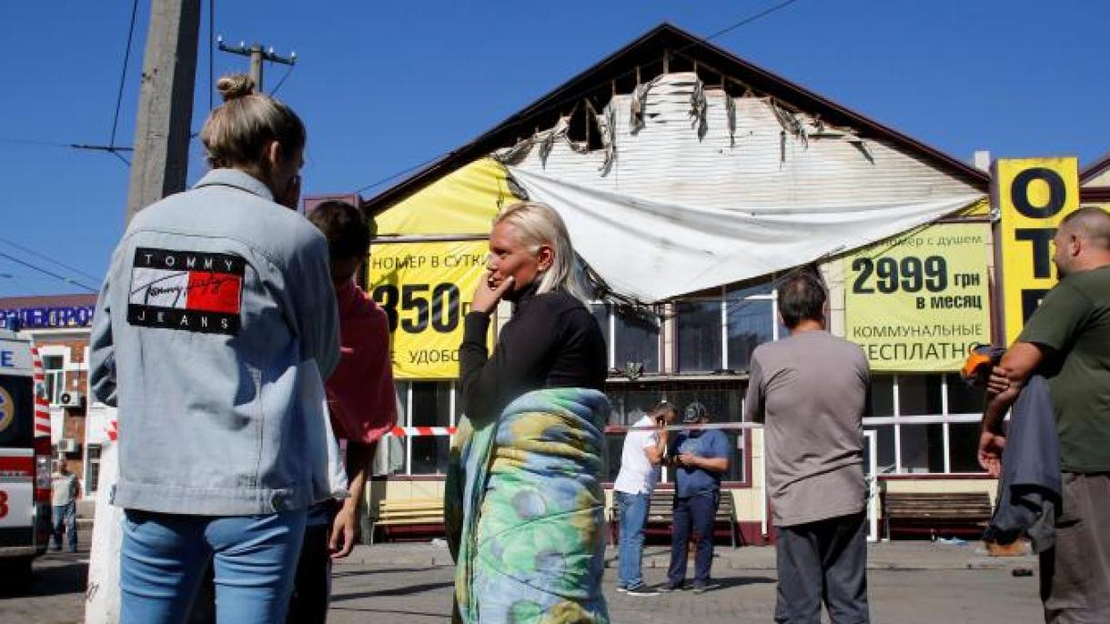 آتش سوزی در هتلی در اوکراین: 8 کشته
