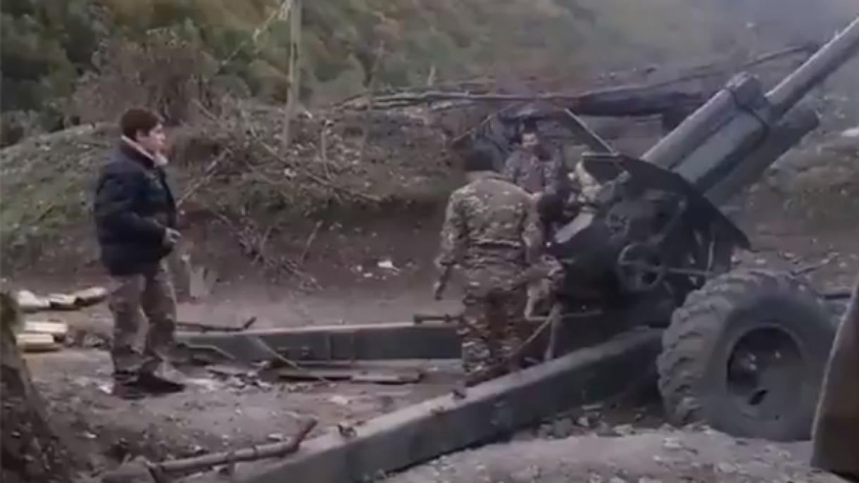 Armênia coloca crianças na frente do exército do Azerbaijão