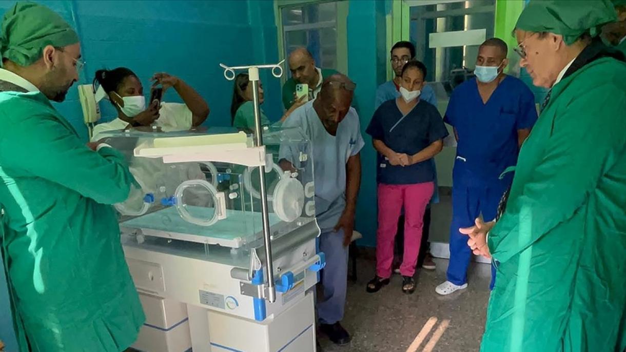 El servicio neonatal de hospital en Cuba recibió el nombre “Türkiye”