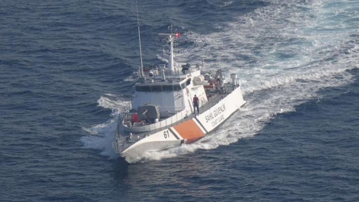 گارد ساحلی ترکیه 97 پناهجوی رانده شده توسط پلیس یونان را نجات داد