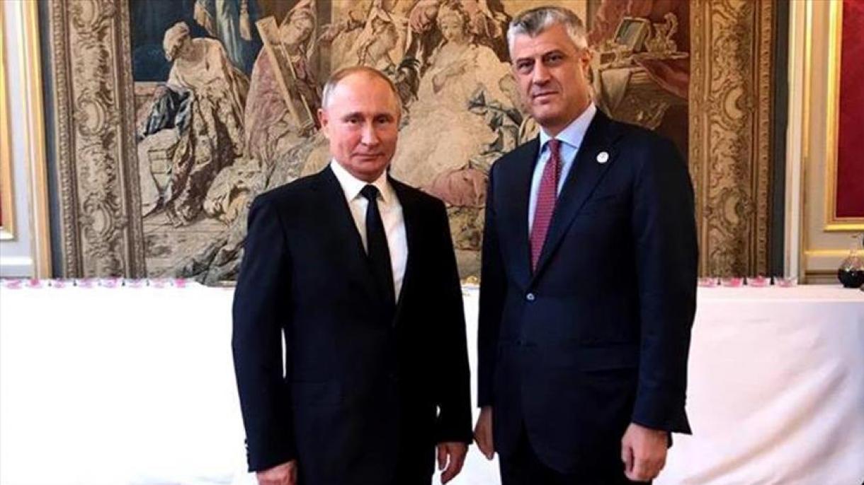 Thaçi dhe Putin biseduan për marrëdhëniet Kosovë-Serbi