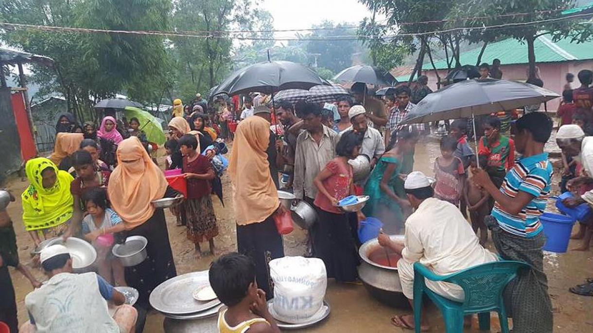 ده‌ها تن کمک بشردوستانه اندونزی برای آوارگان آراکان