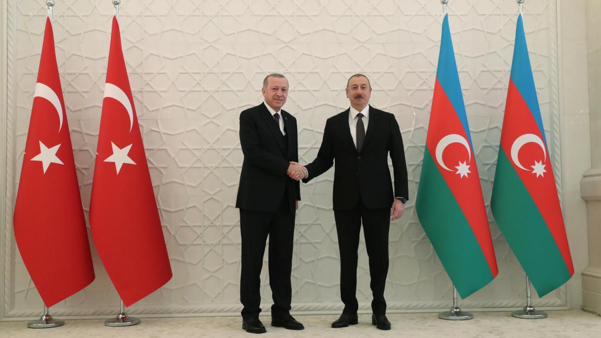 Prezident Erdogan Azerbaýjana bardy