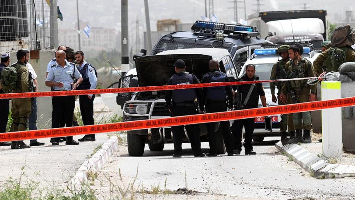 حمله نیروهای اسرائیلی به یک زن فلسطینی در کرانه باختری رود اردن