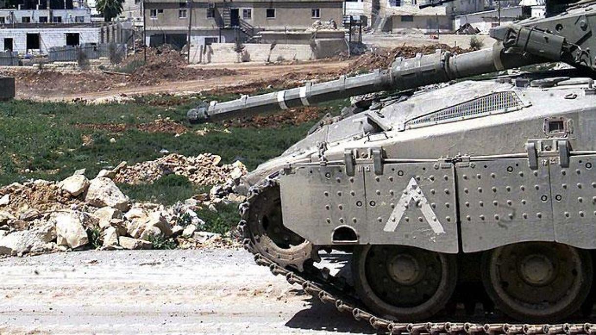 Израиль Газа секторына танкпен шабуыл жасады