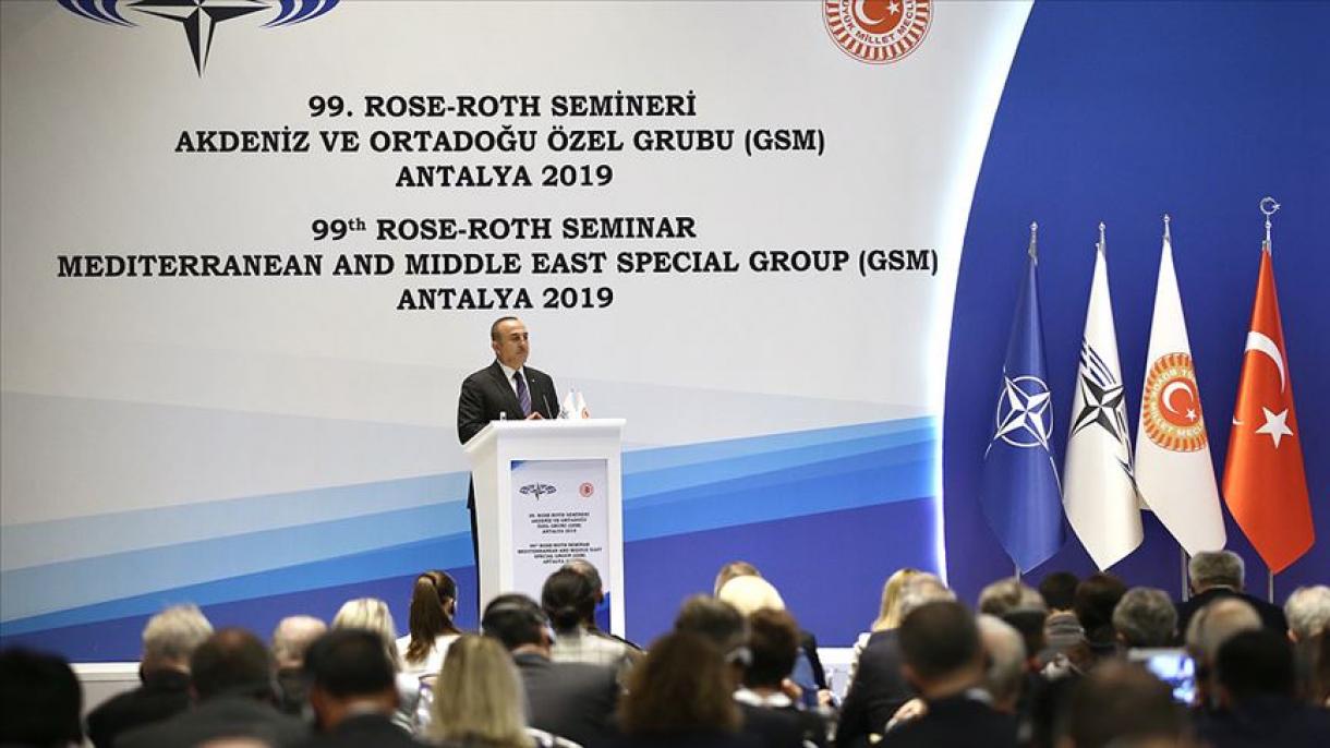 مسئلہ فلسطین کا حل دو مملکتی بنیادوں پر مبنی ہے، ترک وزیر خارجہ
