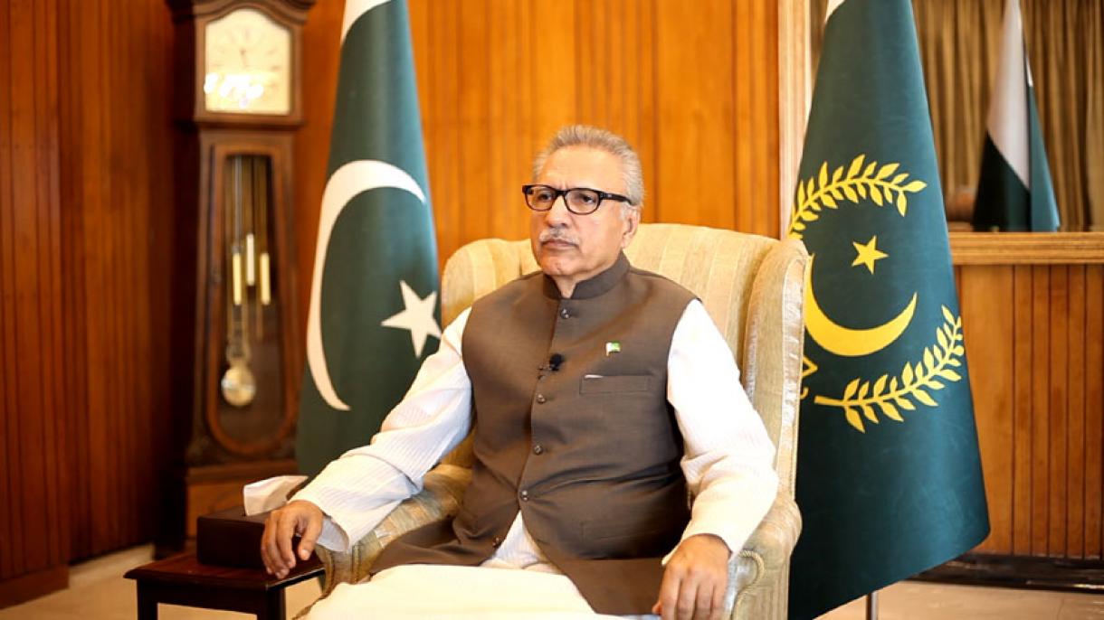 صدر عارف علوی کی دنیا سے مسئلہ کشمیر سے متعلق اپیل
