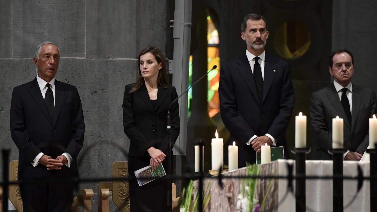La Sagrada Familia de Barcelona acoge la misa por víctimas del atentado