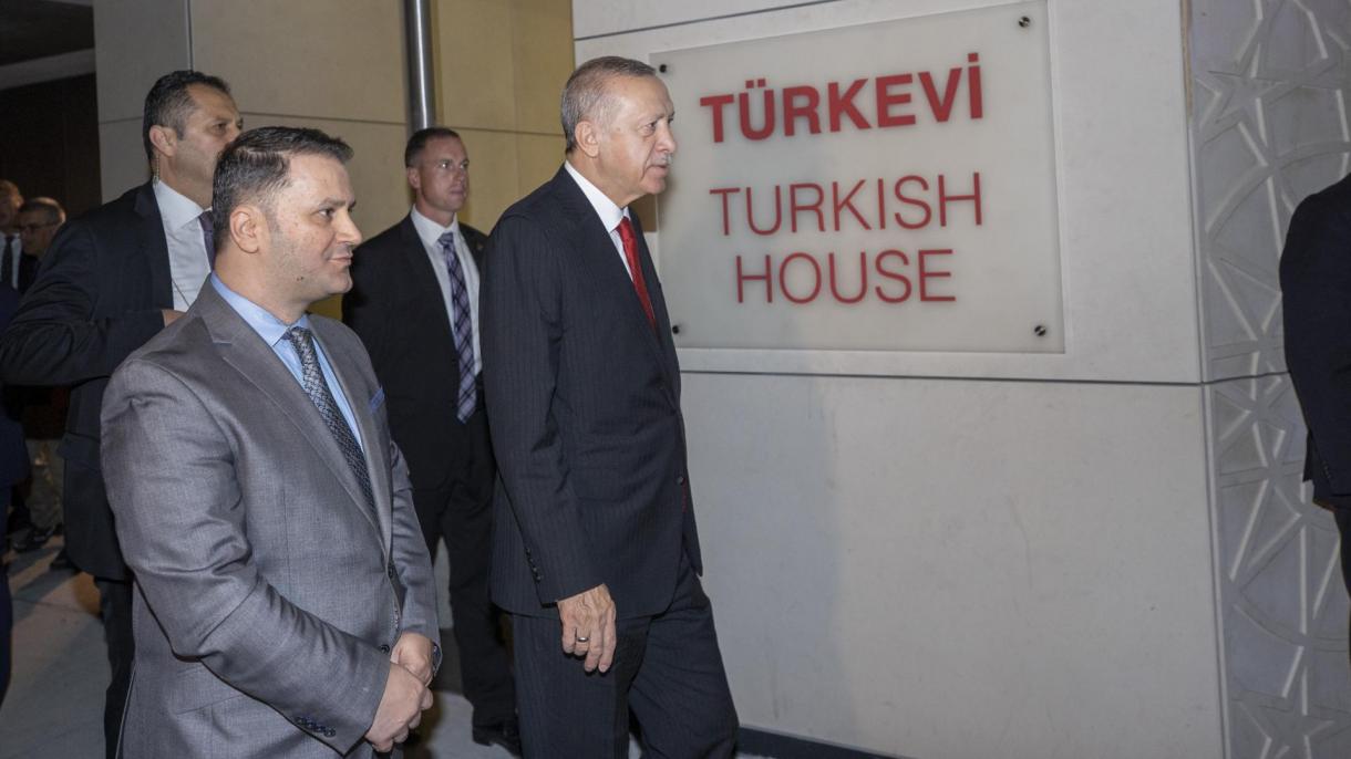 رجب طیب اردوغان وارد نیویورک شد