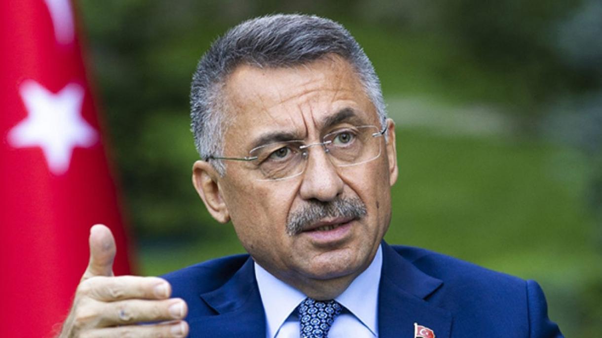 O vice-presidente Oktay participará da tomada de posse de Ersin Tatar