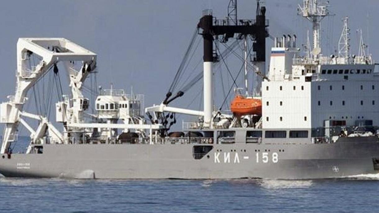 俄罗斯海军后勤支援船请求土耳其提供援助