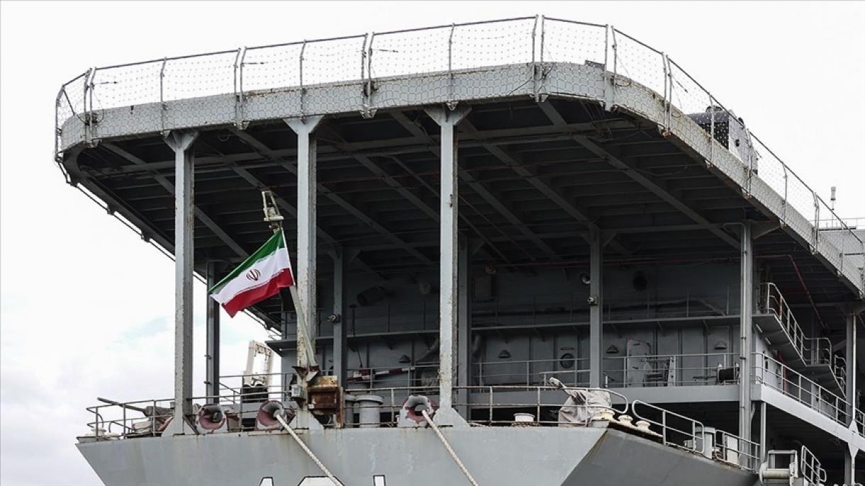 伊朗海军最大一艘舰艇在阿曼湾起火后沉没