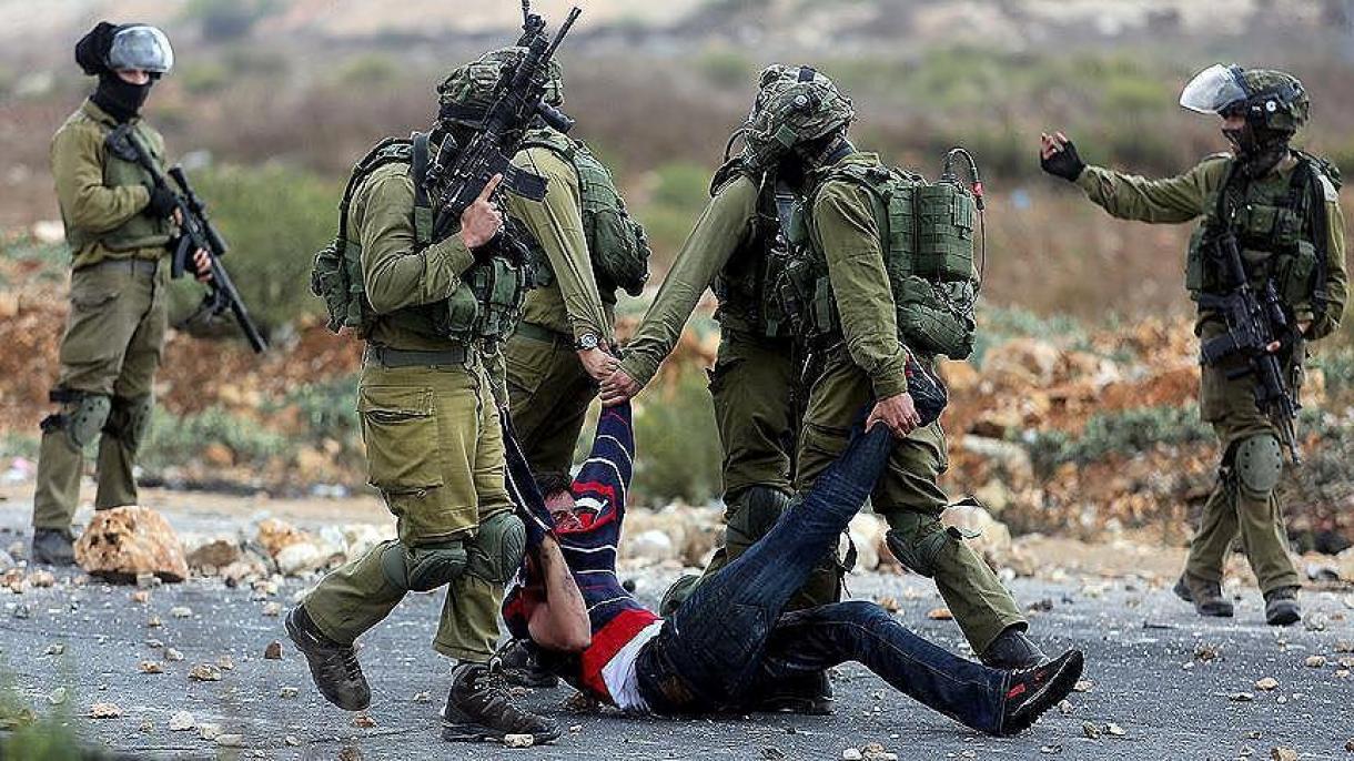 以色列在约旦河西岸拘留34名巴勒斯坦人
