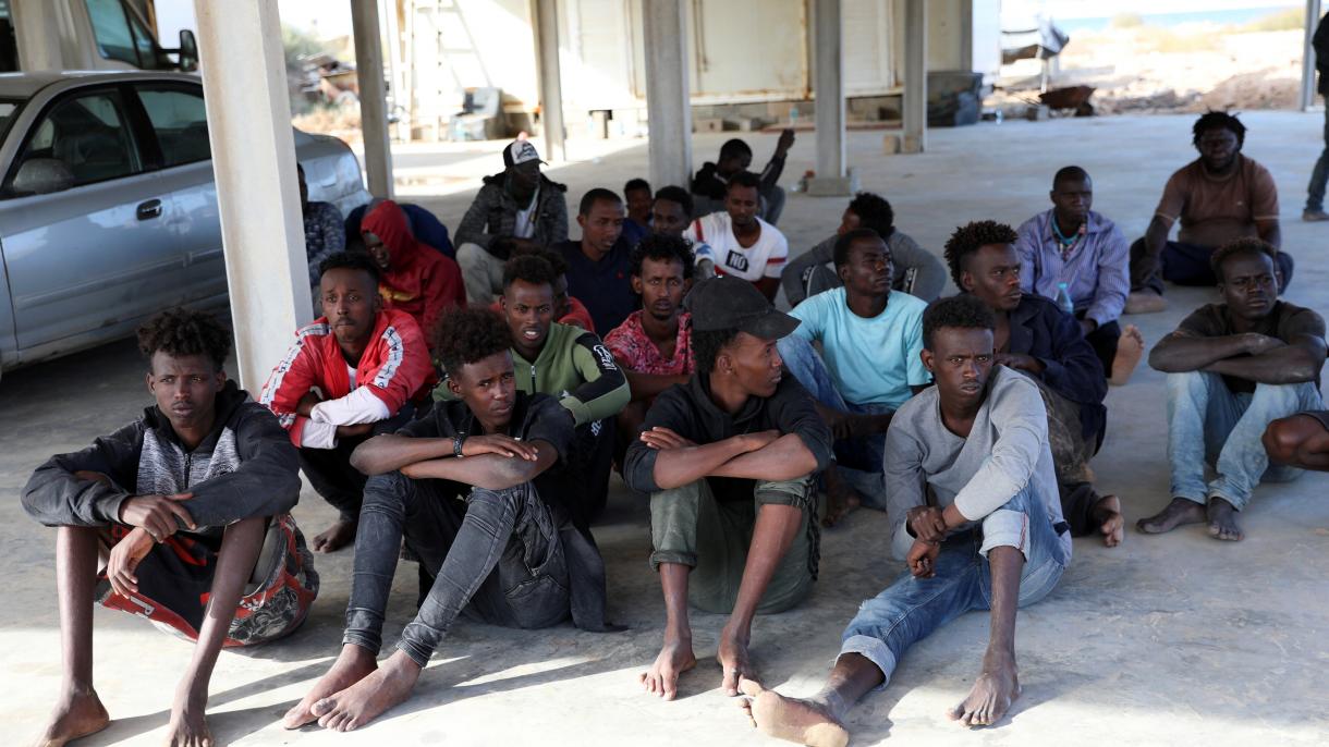 لیبیا کے قریب آپریشن،196 غیر قانونی تارکین وطن گرفتار