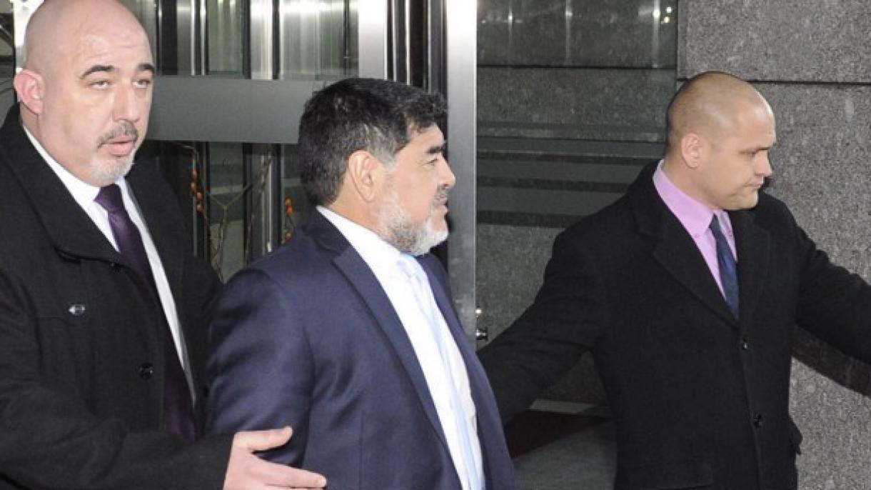 Maradona dice sobre la discusión con su pareja que no hay ninguna denuncia