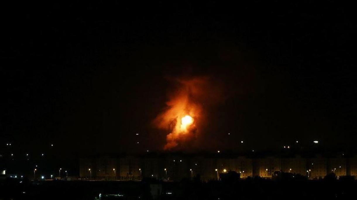 اسرائیل مواضع حماس در نوار غزه را بمباران کرد