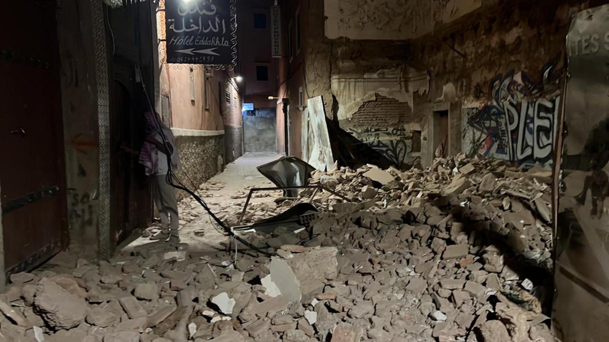 Terremoto de magnitud 7 en el centro de Marruecos deja cientos de personas muertas