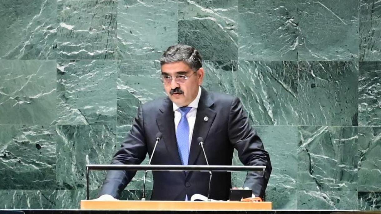 ہم بھارت سمیت تمام ہمسایہ ممالک کے ساتھ امن کے خواہاں ہیں، نگران وزیر اعظم انوارالحق کاکڑ