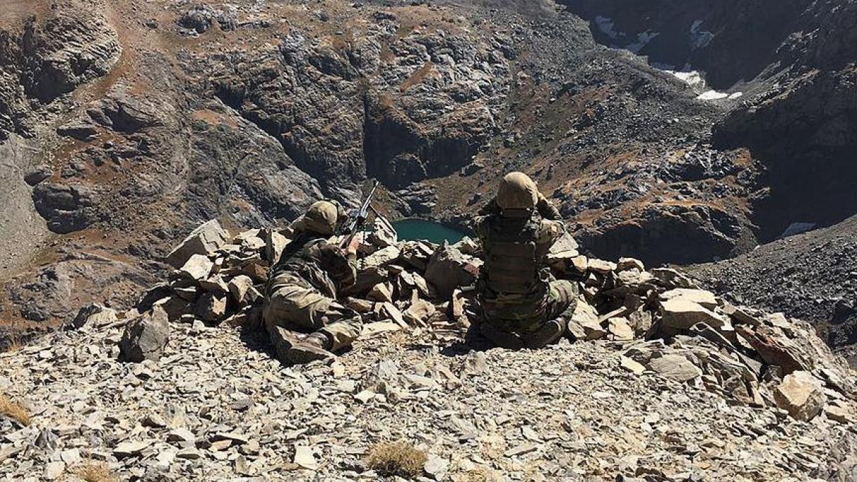 Exército turco neutralizou 43 terroristas do PKK na semana passada