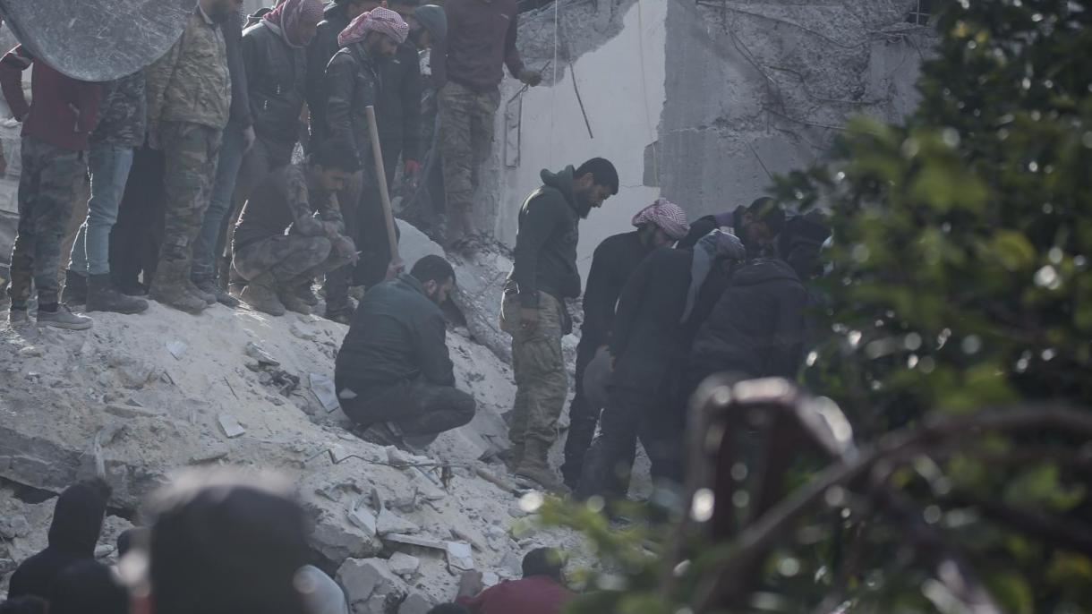 Vítimas dos terramotos na Síria: 3162 mortos e 5235 feridos