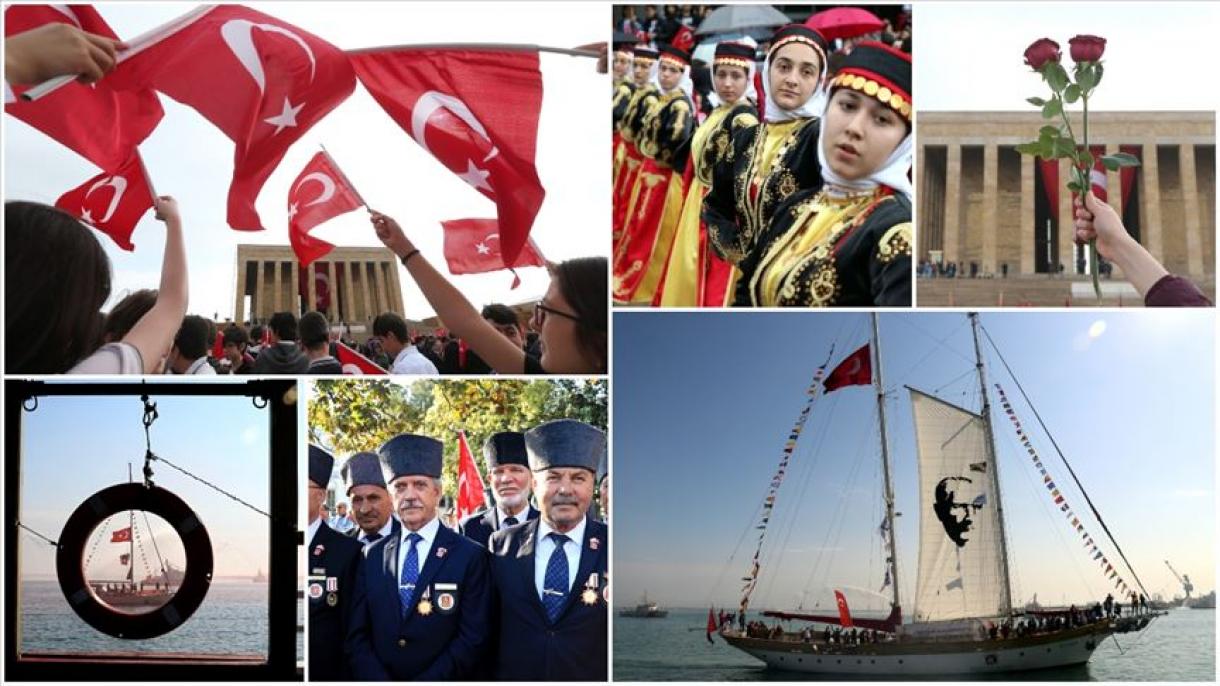 Centième anniversaire de l’arrivée d’Ataturk à Samsun pour lancer la Lutte Nationale