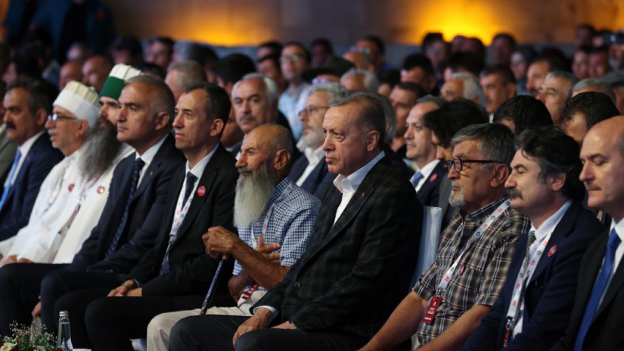 Erdogan visita el 'dargah' de Hadji Bektash Veli en Nevşehir
