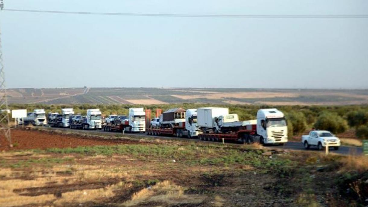 Сирийската национална армия изпрати военни части в граничната зона