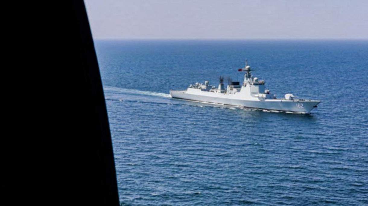 رزمایش ناوگان دریایی چین در دریای زرد