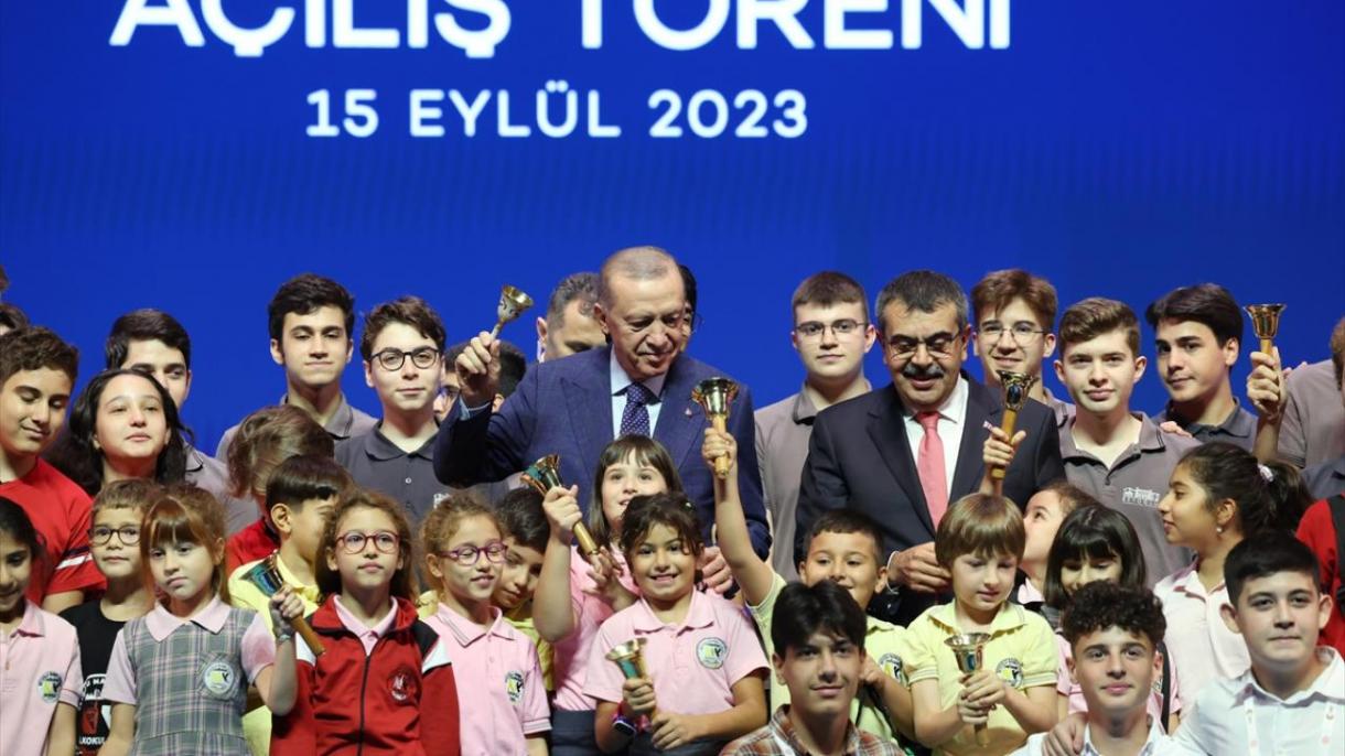El presidente Erdogan se pronuncia en la Ceremonia de Apertura del Año Escolar 2023-2024