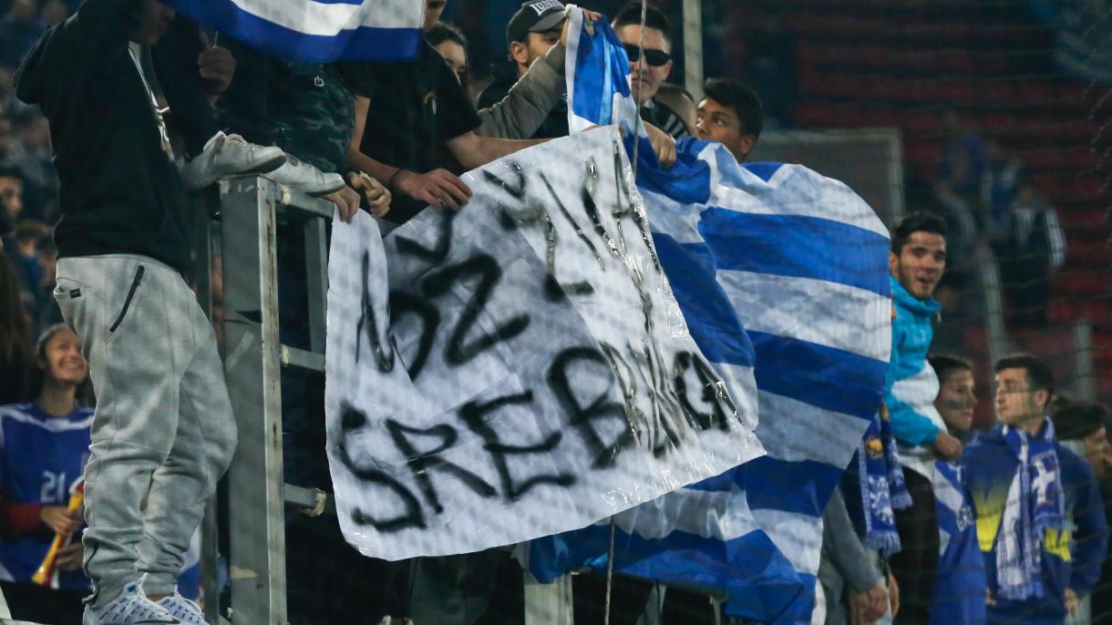 Grecia chiede scusa alla Bosnia per striscione esposta durante la sfida