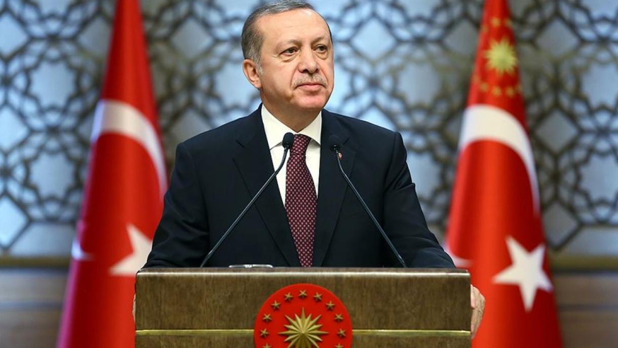 جۇمھۇر رەئىس ئەردوغان «خەلقئارا خانىم - قىزلار بايرىمى» نى تەبرىكلىدى