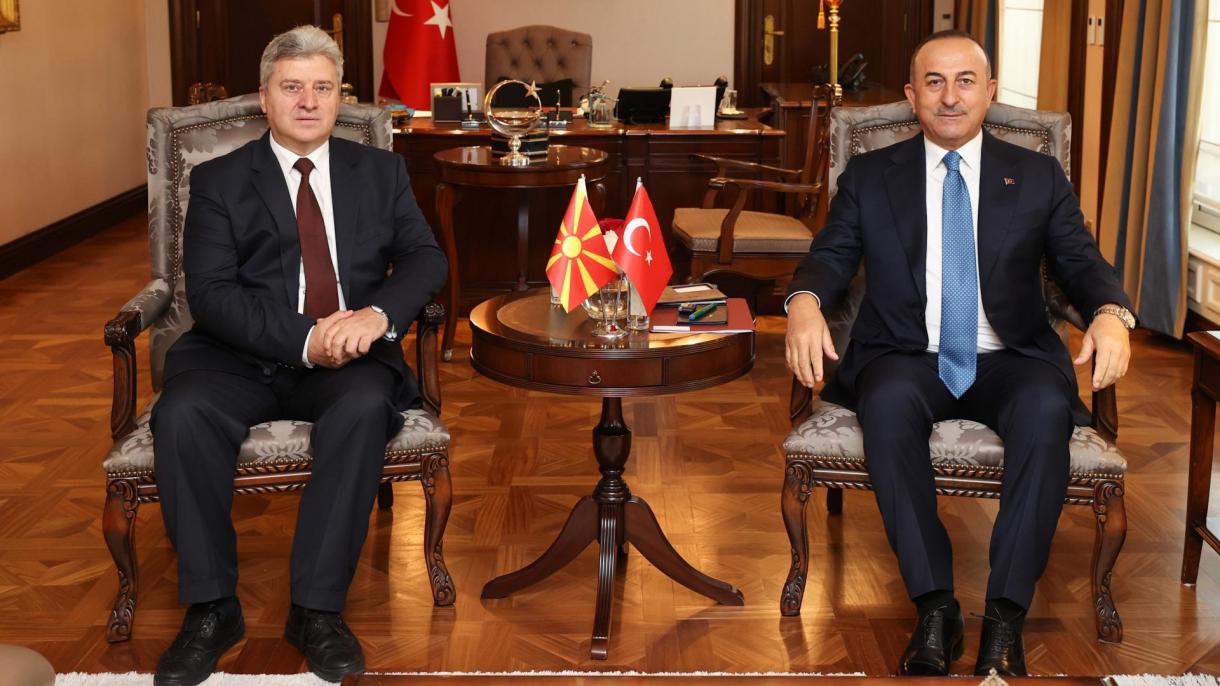 Turquie: Cavusoglu s'entretient avec l'ancien président nord-macédonien et le MAE du Tchad