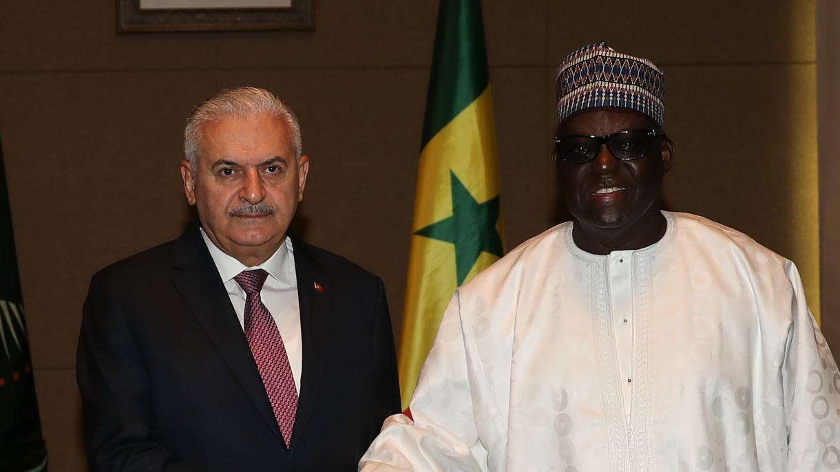 Os Investimentos turcos no Senegal ocupam a agenda da reunião de Yıldırım-Sall