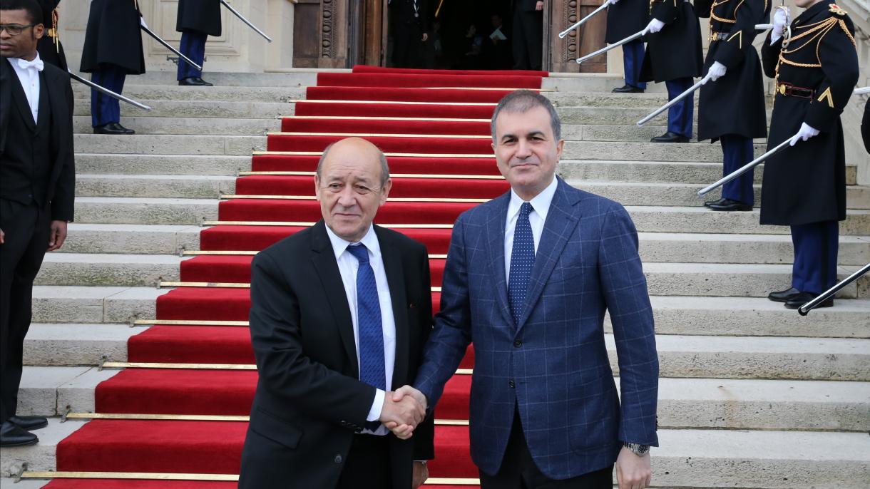 Ömər Çelik Fransada rəsmi səfərdədir