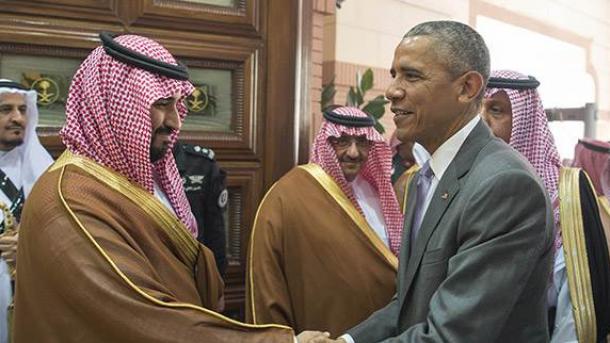 Обама пристигна в Саудитска Арабия