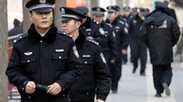 Poliziotti cinesi a Roma