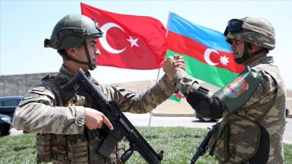 Түрік әскерлері Әзербайжан армиясына білім береді
