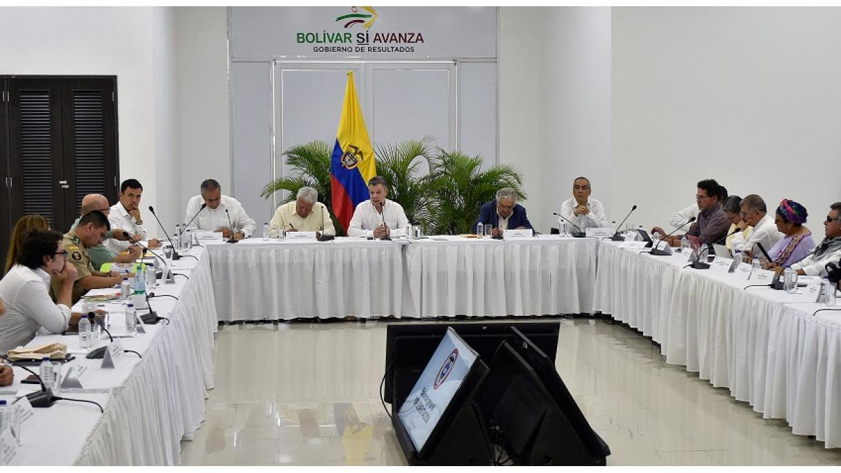 El presidente Santos y FARC discrepan sobre la implementación del acuerdo de paz en Colombia