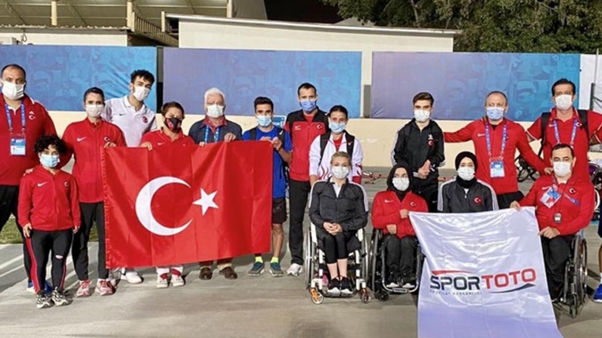 Los atletas paralímpicos turcos ganan 11 medallas en Dubái
